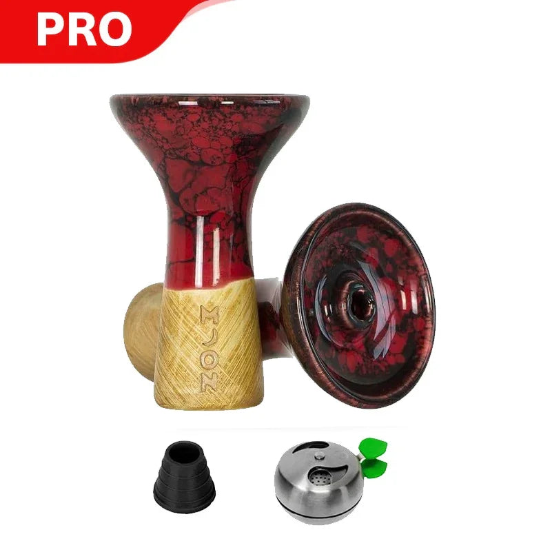 Moon Phunnel Schale - Marmor Rot Schwarz