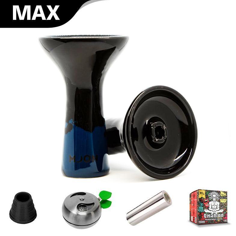 Moon Phunnel Bowl 2.0 - Dark Blue - shishagear - UK Shisha Hookah Black Friday