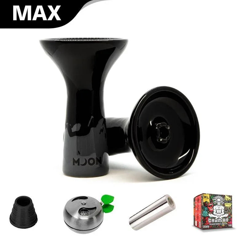 Moon Phunnel Bowl 2.0 - Grey - shishagear - UK Shisha Hookah Black Friday