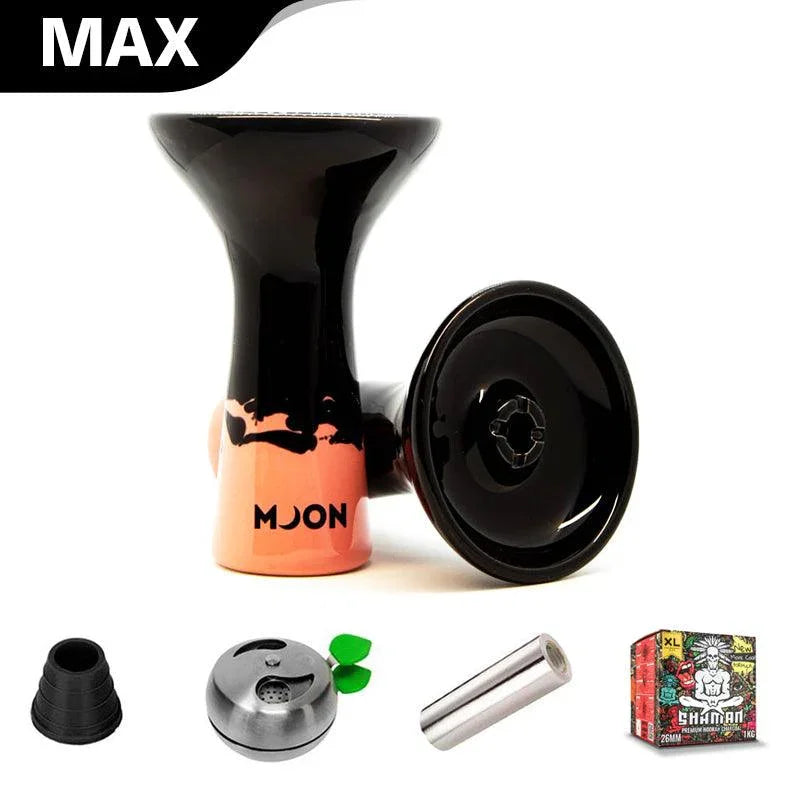 Moon Phunnel Bowl 2.0 - Pink - shishagear - UK Shisha Hookah Black Friday