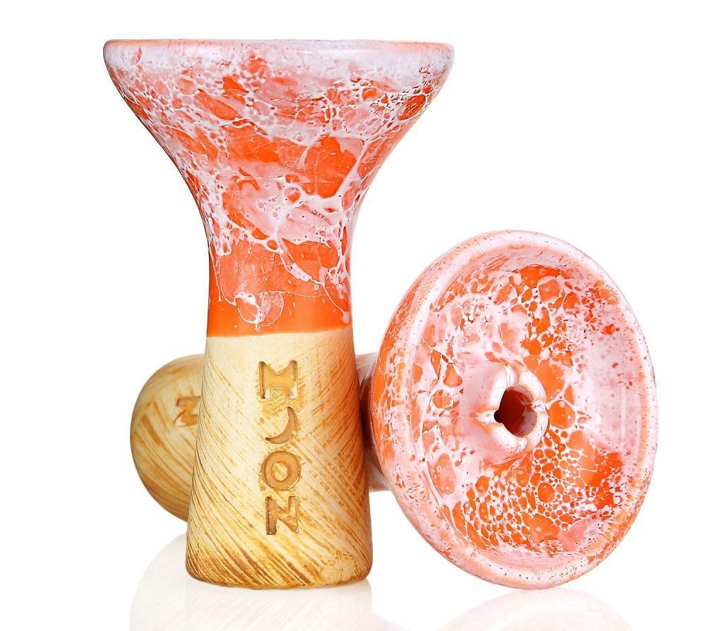Moon Phunnel Marble Bowl - Orange - shishagear - UK