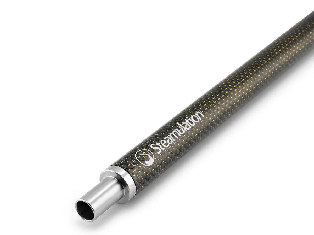 Steamulation Carbon Mouthpiece Black Gold - shishagear - UK Shisha Hookah Black Friday