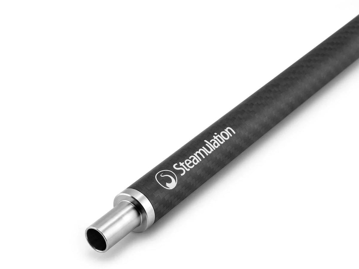 Steamulation Carbon Mouthpiece - Black Matt - shishagear - UK Shisha Hookah Black Friday