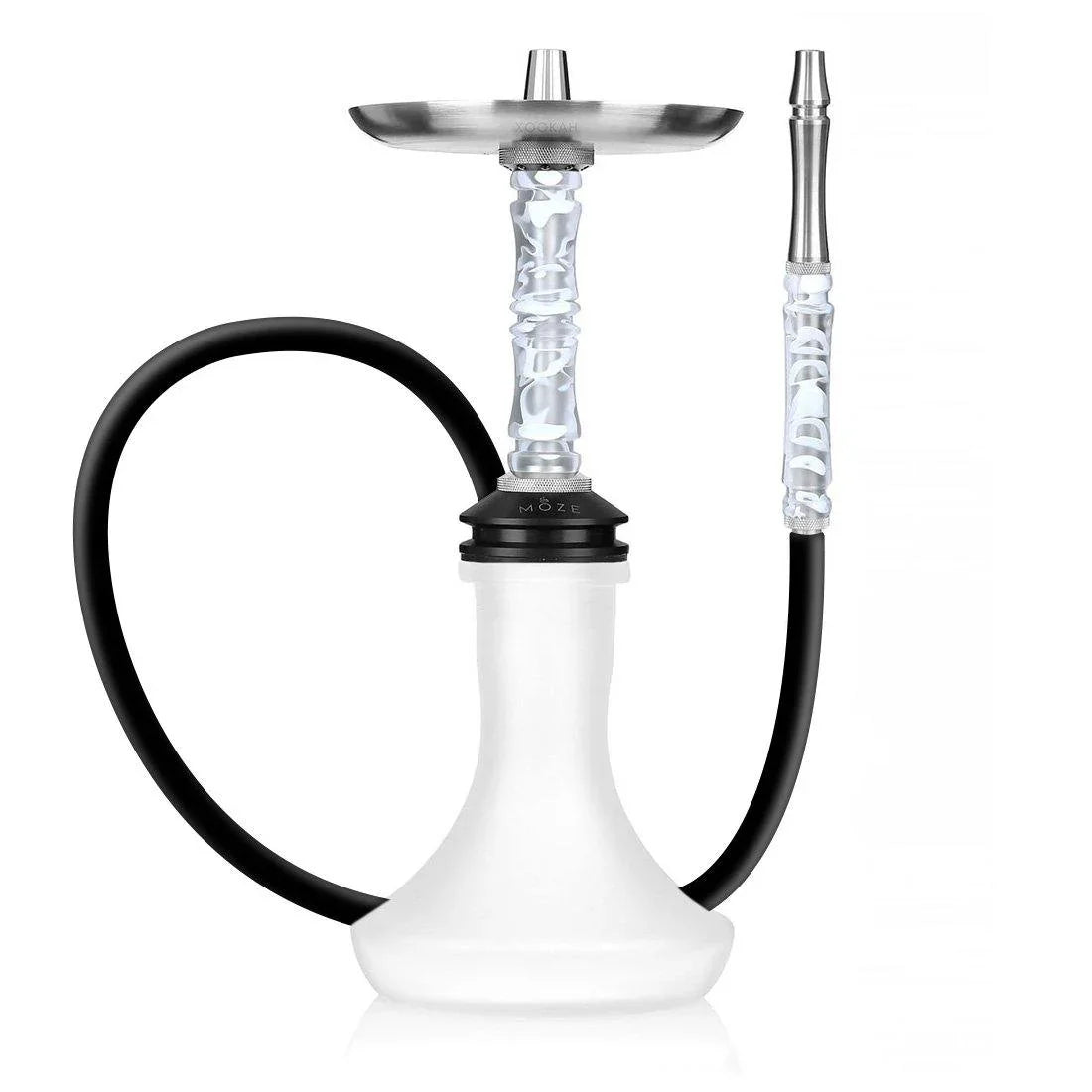 Moze Breeze Two Hookah - Wavy Frosted - shishagear - UK Shisha Hookah Black Friday
