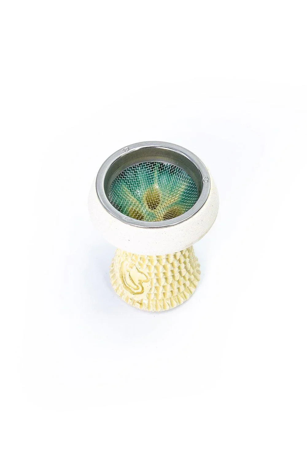 Dschinni Firebrick Bowl Nero Green Vulcan Pro - shishagear - UK