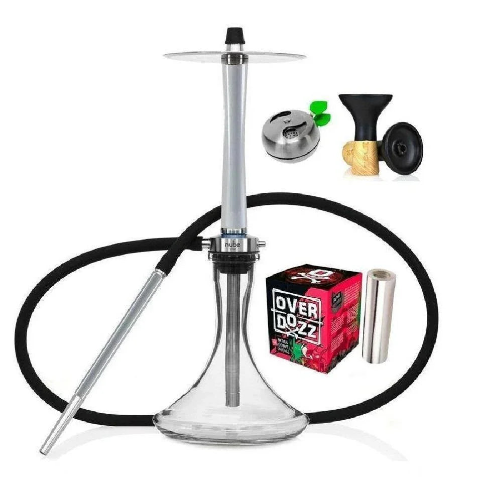 Nube Unique Hookah Set - Mono Nardo Grey - shishagear - UK