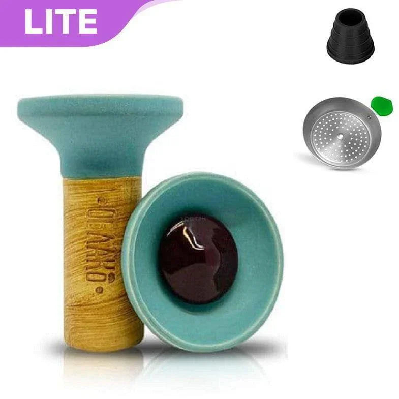 Oblako Flow Bowl - Burgundy On Mat Teal (15) - shishagear - UK