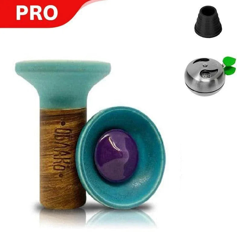 Oblako Flow Bowl - Purple On Matt Teal (7) - shishagear - UK