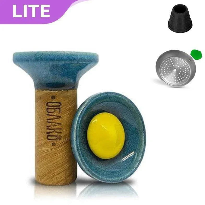 Oblako Flow Bowl - Yellow On Aque (6) - shishagear - UK