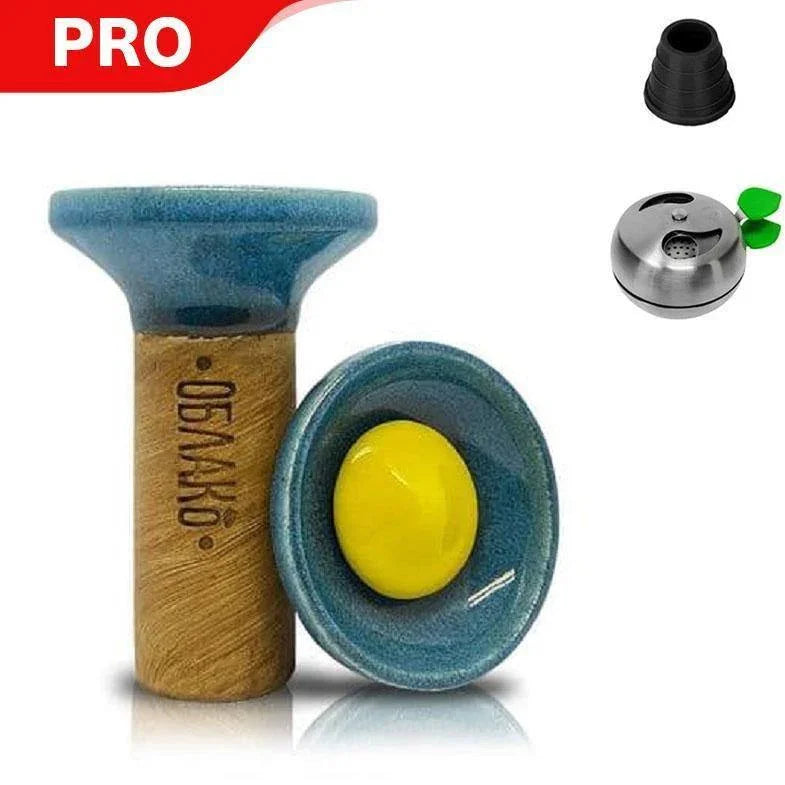 Oblako Flow Bowl - Yellow On Aque (6) - shishagear - UK