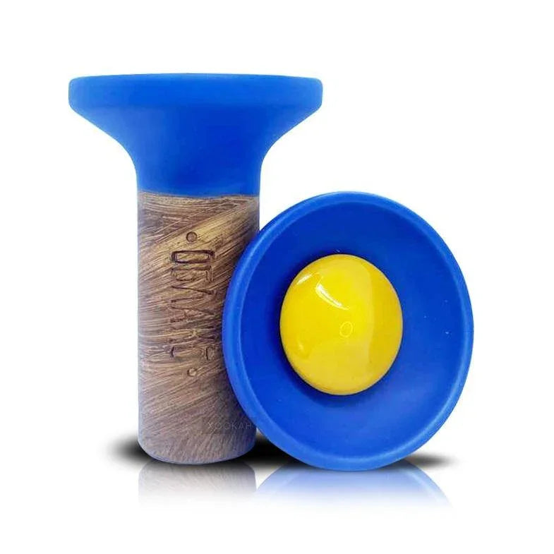 Oblako Flow Bowl - Yellow On Blue - shishagear - UK