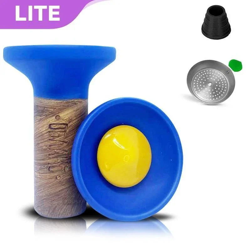 Oblako Flow Bowl - Yellow On Blue - shishagear - UK