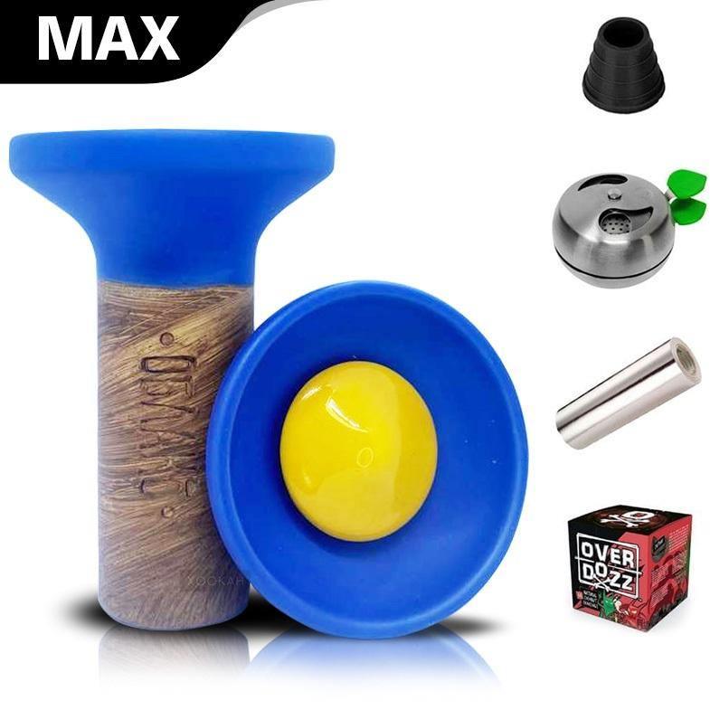 Oblako Flow Bowl - Yellow On Blue - shishagear - UK