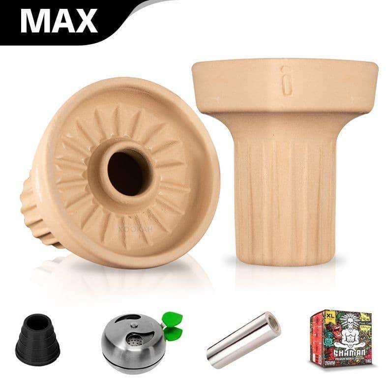 Oblako Phunnel Bowl - Stone - shishagear - UK Shisha Hookah Black Friday