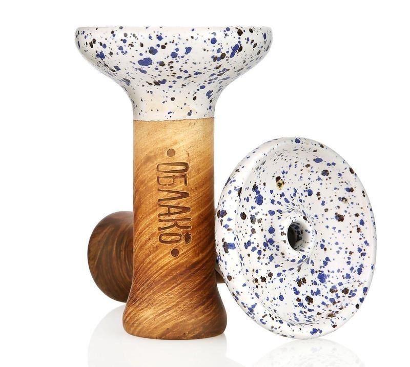 Oblako Phunnel M Bowl - White Dots - shishagear - UK