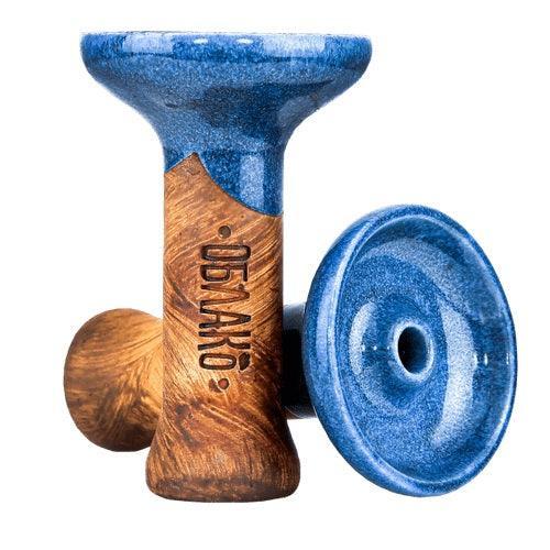 Oblako Phunnel M Glazed Bowl - Aqua (72) - shishagear - UK Shisha Hookah Black Friday