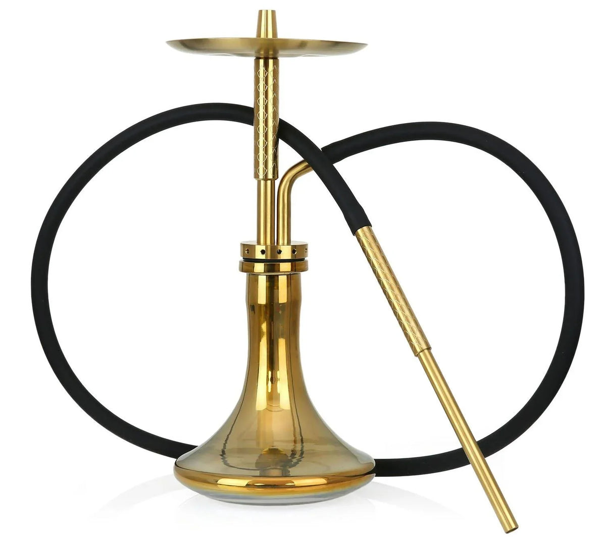 Ocean Hookah Cane S - Gold Chrome - shishagear - UK