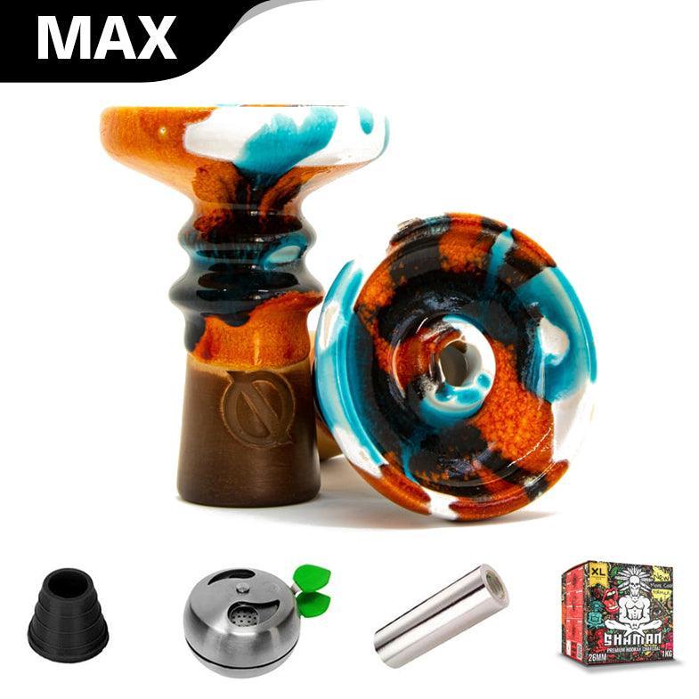 Olymp Zeus Phunnel Shisha Bowl - Sea Waves - shishagear - UK Shisha Hookah Black Friday