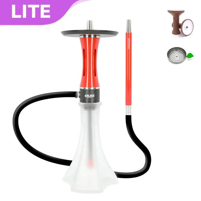 Ovo Dope 360 Neo V2 Hookah - Notorious Red White - shishagear - UK Shisha Hookah Black Friday
