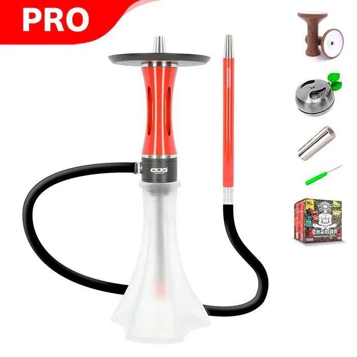 Ovo Dope 360 Neo V2 Hookah - Notorious Red White - shishagear - UK Shisha Hookah Black Friday