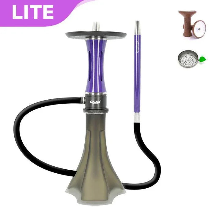 Ovo Dope 360 Neo V2 Hookah - Purple Brnt-Black - shishagear - UK Shisha Hookah Black Friday