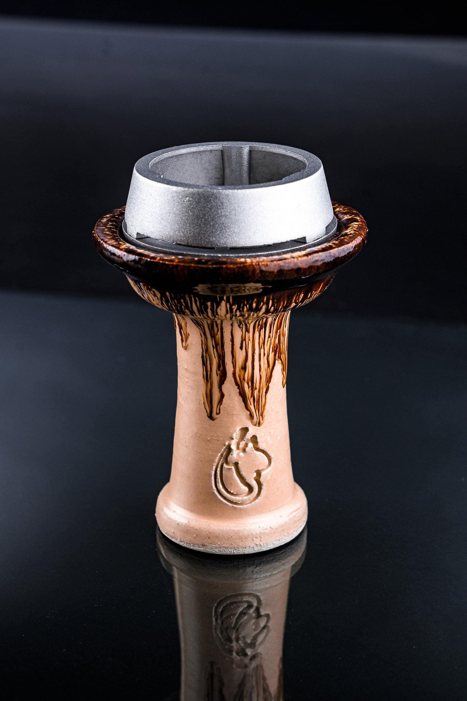 Dschinni Royal Stone Phunnel Bowl Rojo + Smoke Box - shishagear - UK