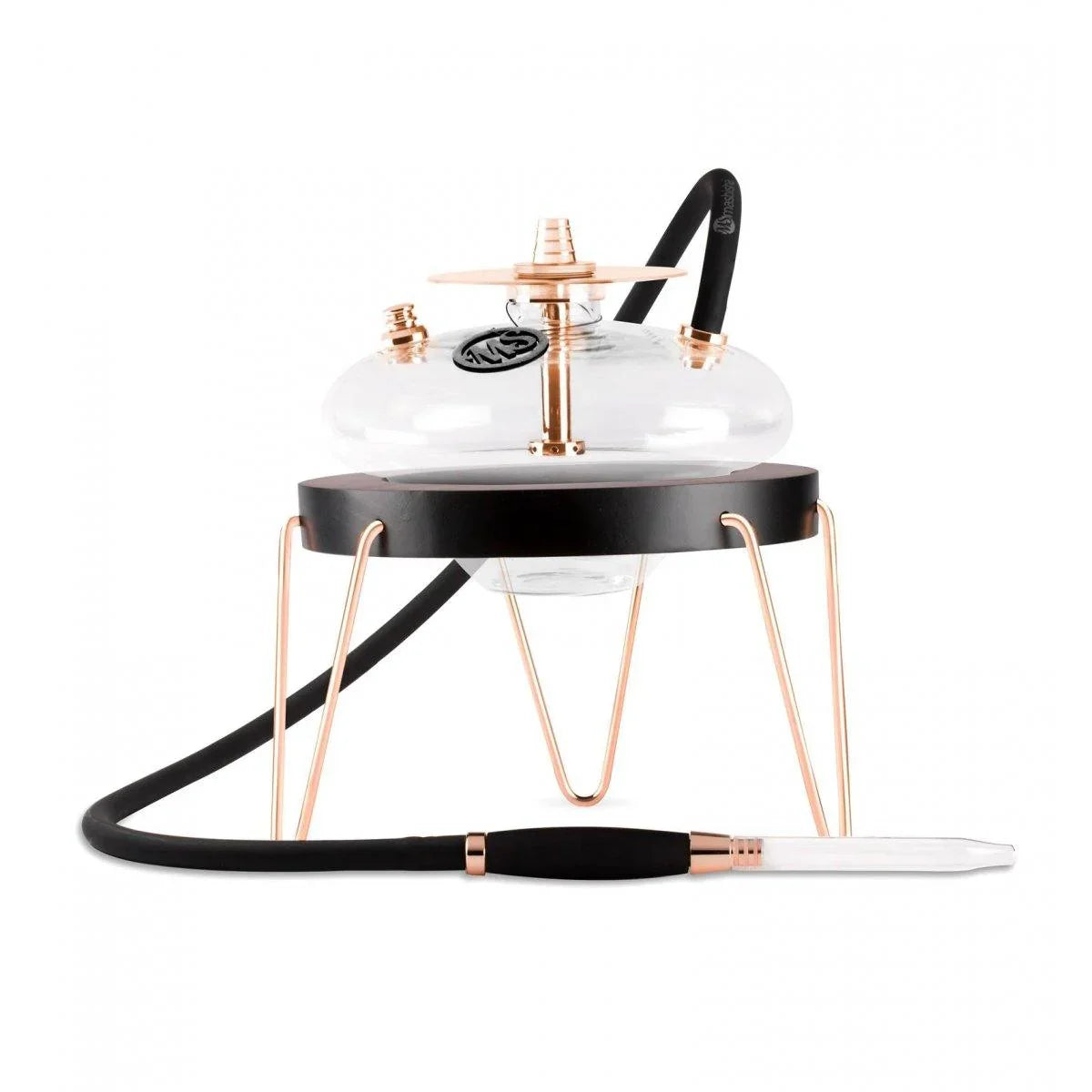 Arc Scandi Glass Shisha - Pink Gold - shishagear - UK