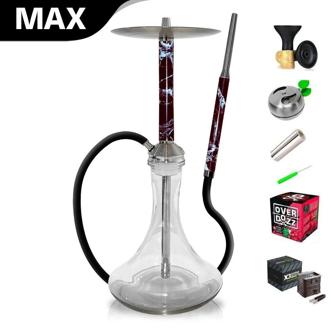 Special Hookah Stainless Steel With Base - shishagear - UK