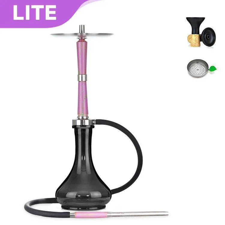 Ash Wood Hookah Electro Storm V2 Shisha Set - Jumping Strawberry - shishagear - UK