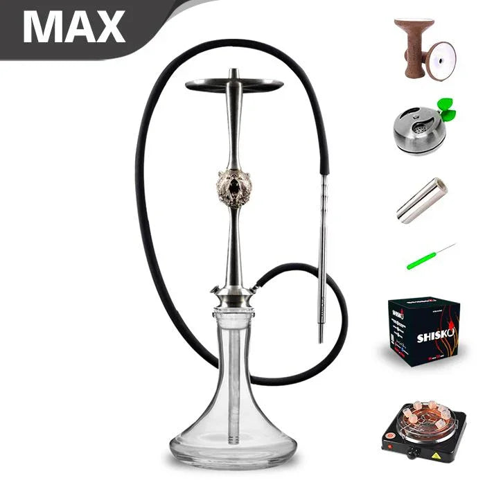 Maklaud X2 Russian Spirit Shisha mit Sockel