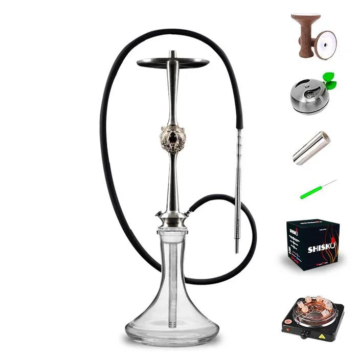 Maklaud X2 Russian Spirit Shisha mit Sockel