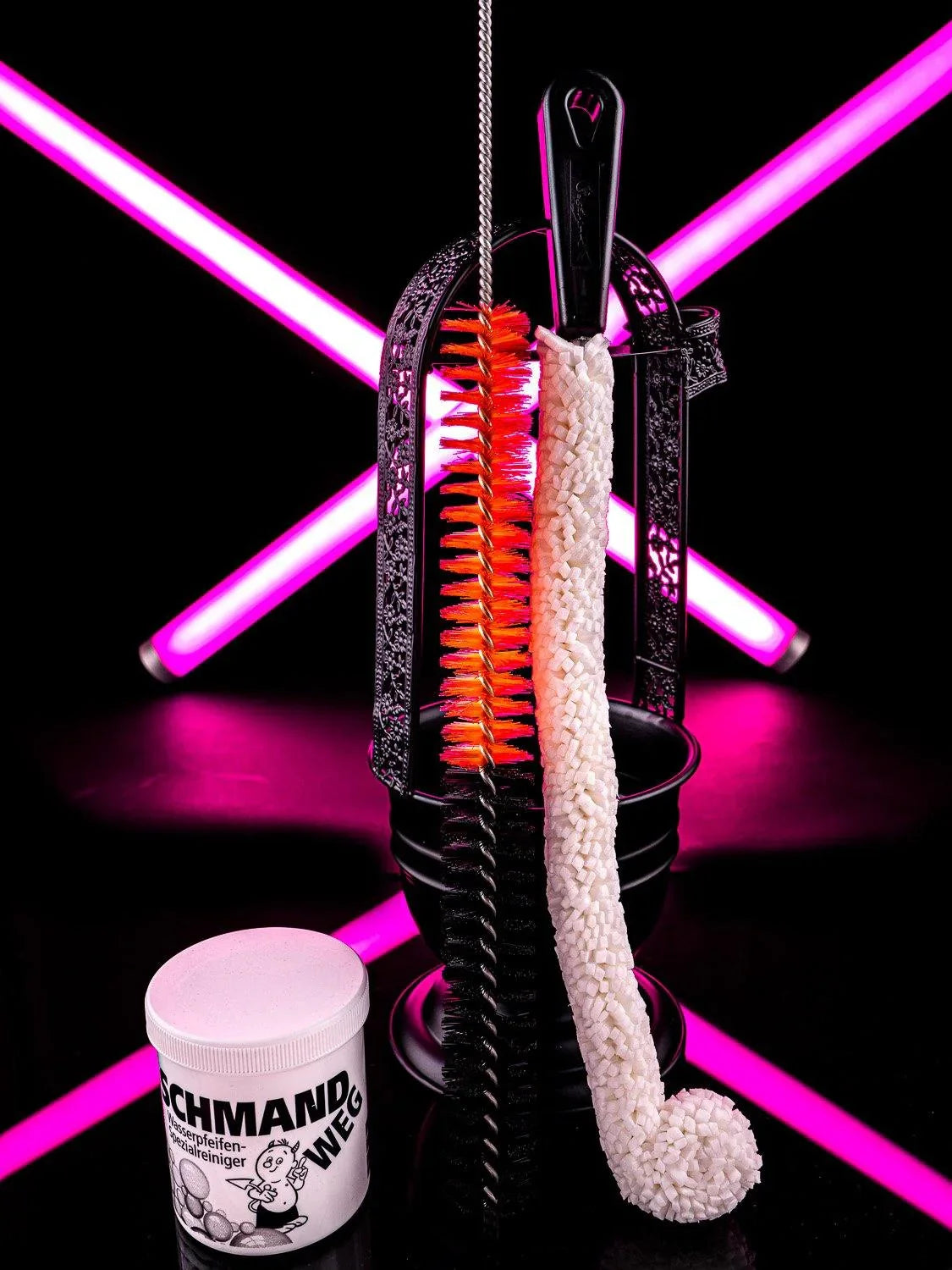 Dschinni Flex Camo Hookah Set Pink - shishagear - UK