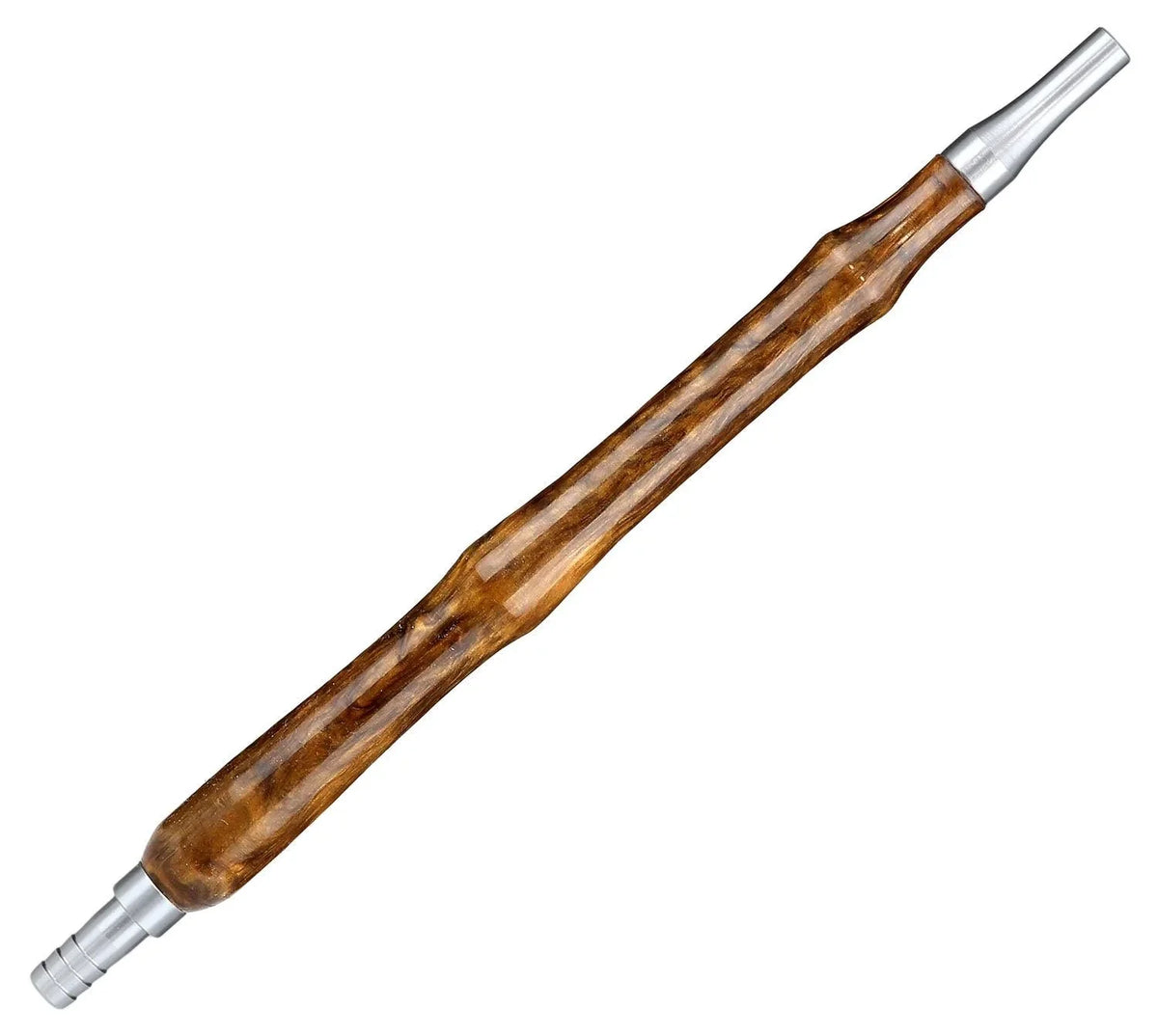 SERP Epoxy Mouthpiece Silver Brass - shishagear - UK Shisha Hookah Black Friday