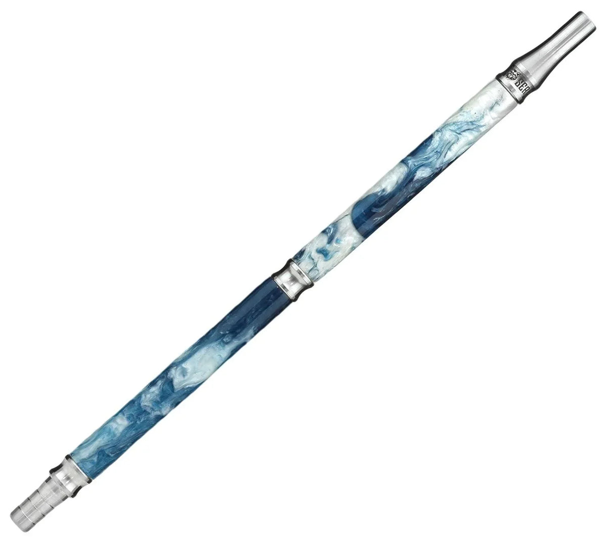 SERP Prime Stainless Steel Mouthpiece - Black Ice - shishagear - UK Shisha Hookah Black Friday