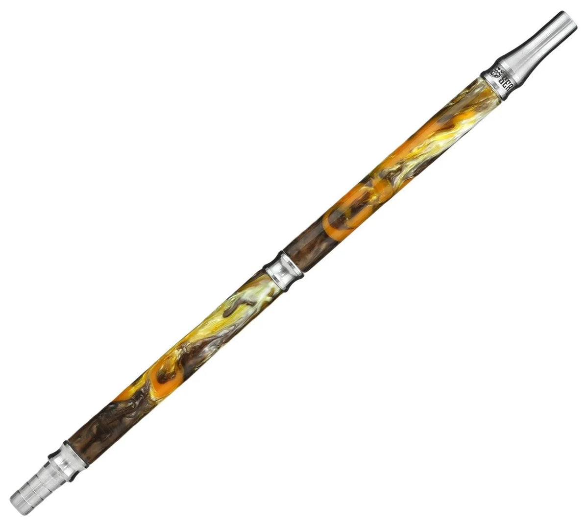 SERP Prime Stainless Steel Mouthpiece - Nougat &amp; Caramel Kiss - shishagear - UK Shisha Hookah Black Friday