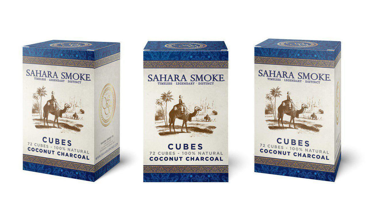 Sahara Smoke Coconut Charcoal - shishagear - UK Shisha Hookah