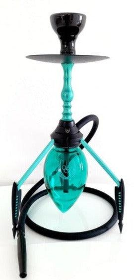 Sahara Smoke Drone Alpha Hookah - Turquoise - shishagear - UK Shisha Hookah Black Friday