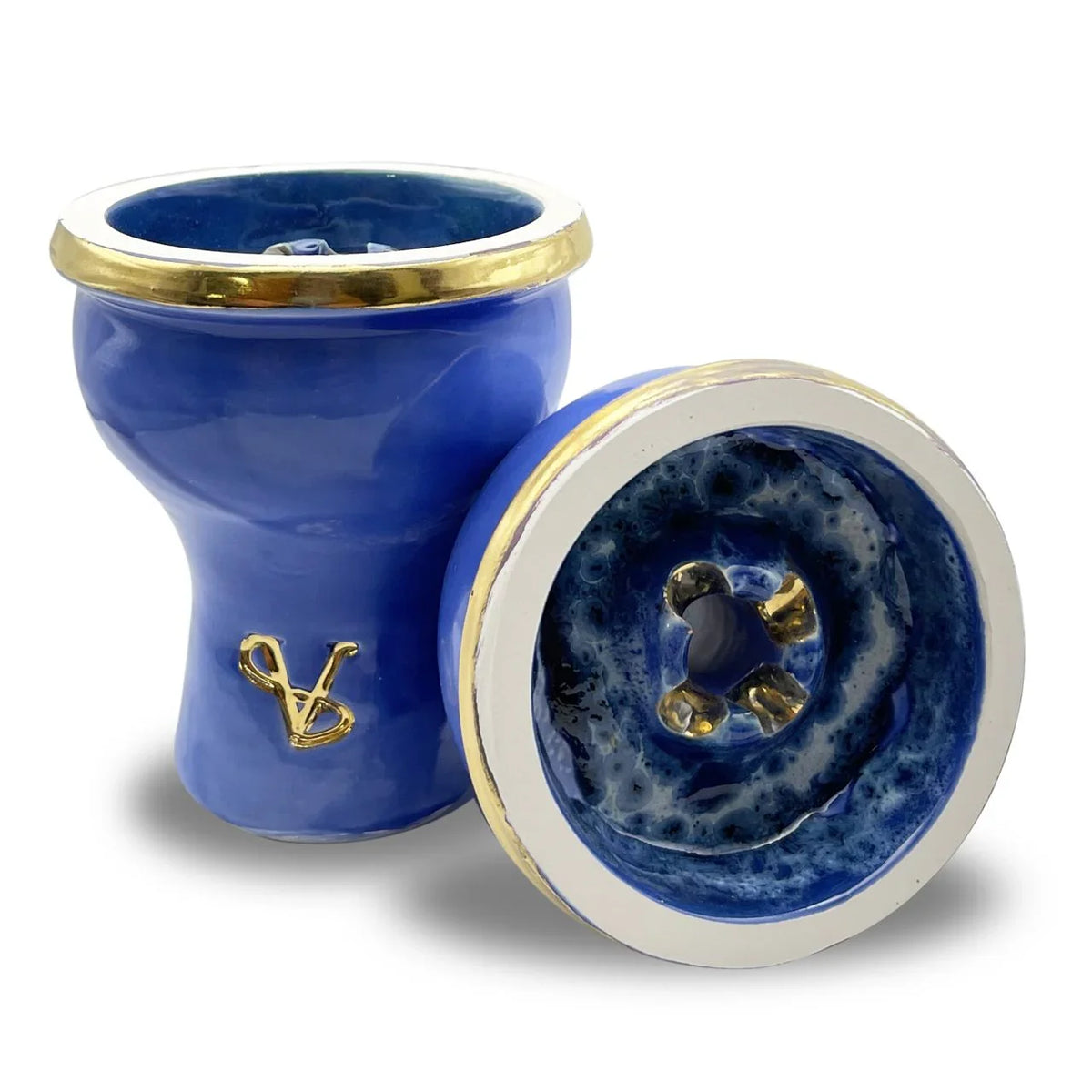Savacco 14ct Shisha-Kopf - Blue Gold
