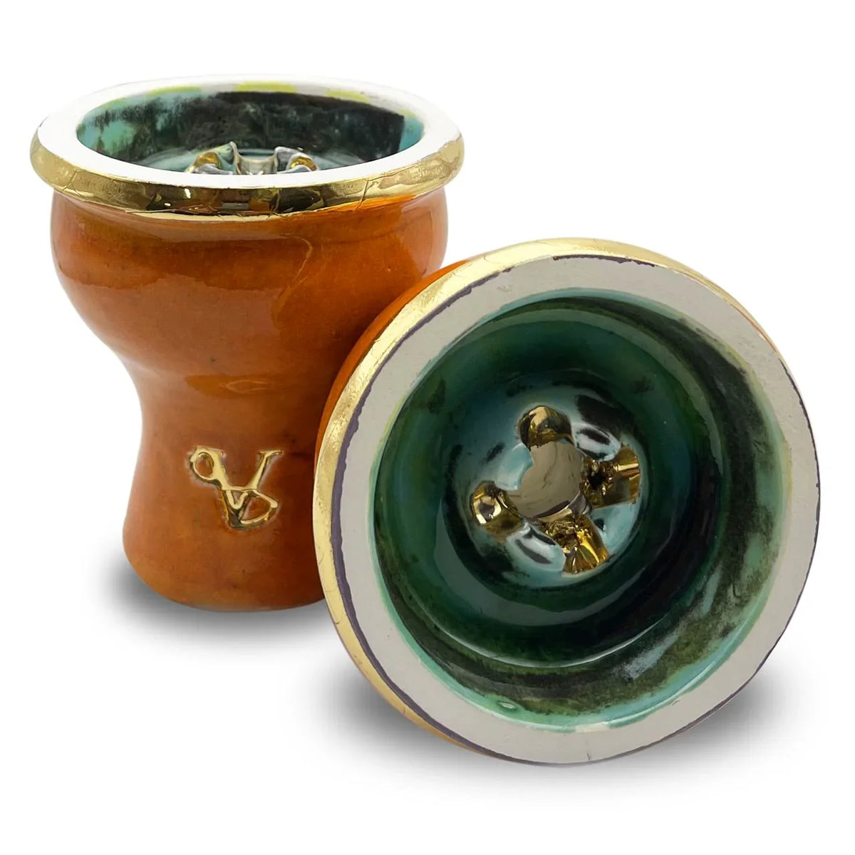 Savacco 14ct Shisha-Kopf - Orange Gold