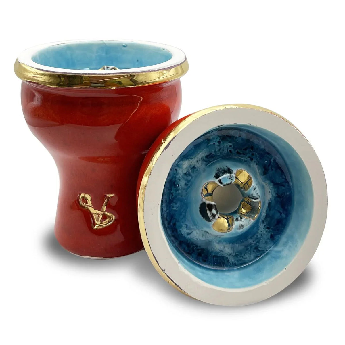 Savacco 14ct Shisha-Kopf - Red Gold