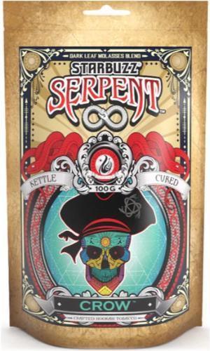 Starbuzz Serpent Crow 80g (Lemon Mint) - shishagear - UK Shisha Hookah Black Friday