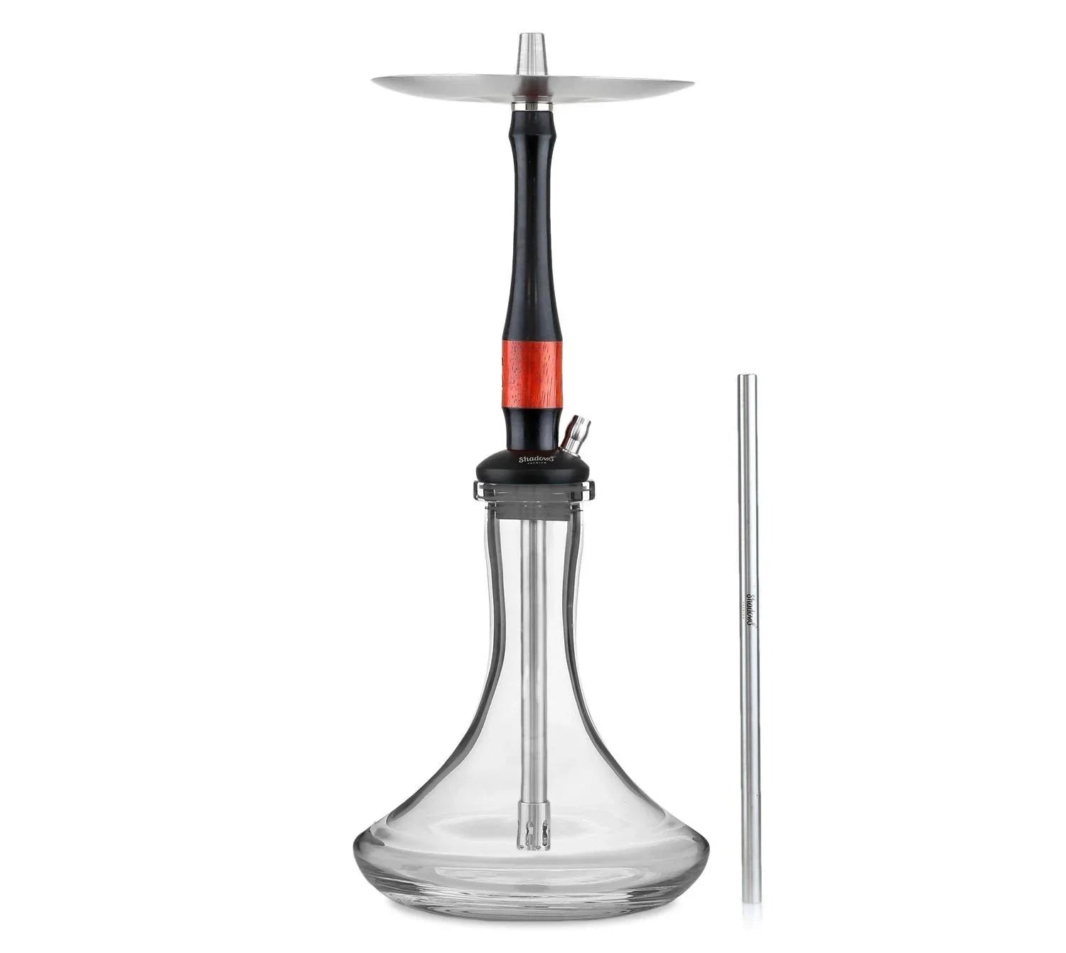 Shadows Hookah Huracan Black-Red - shishagear - UK