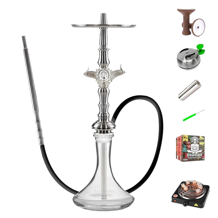 Maklaud Hookah X Helios Ishet Z - Silver