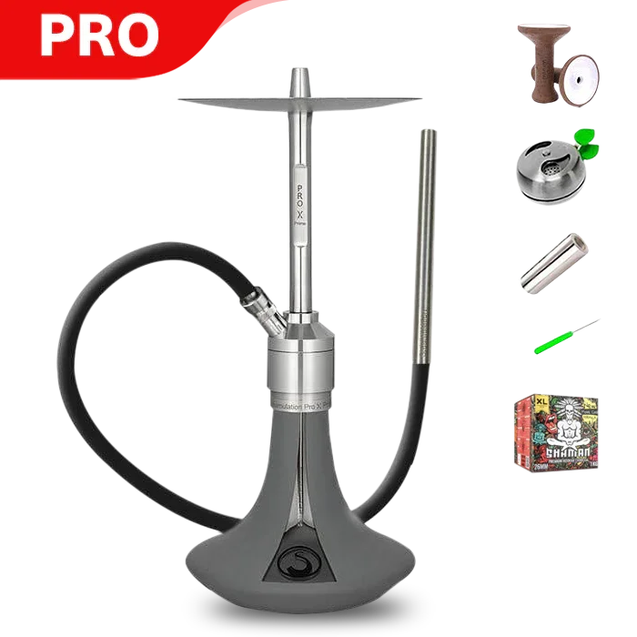 Steamulation Prime Pro X 2 Wasserpfeife - Graphit