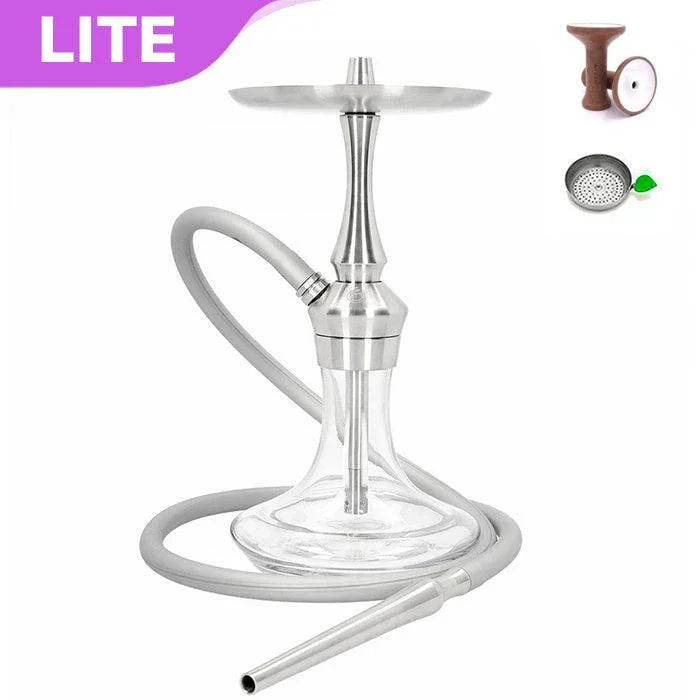 El-Badia Z1 Hookah - Clear - shishagear - UK Shisha Hookah