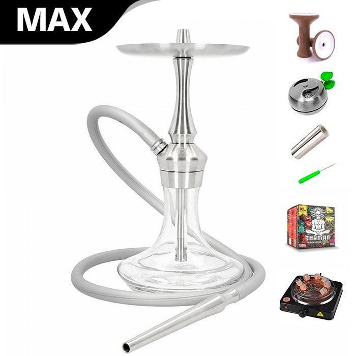 El-Badia Z1 Hookah - Clear - shishagear - UK Shisha Hookah