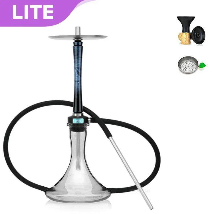 Ash Wood Haze Mist Shisha with Base Set - shishagear - UK