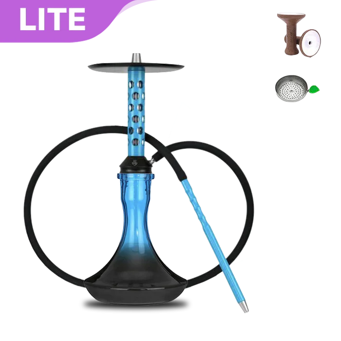 Bodo M-1 Short Hookah - Blue