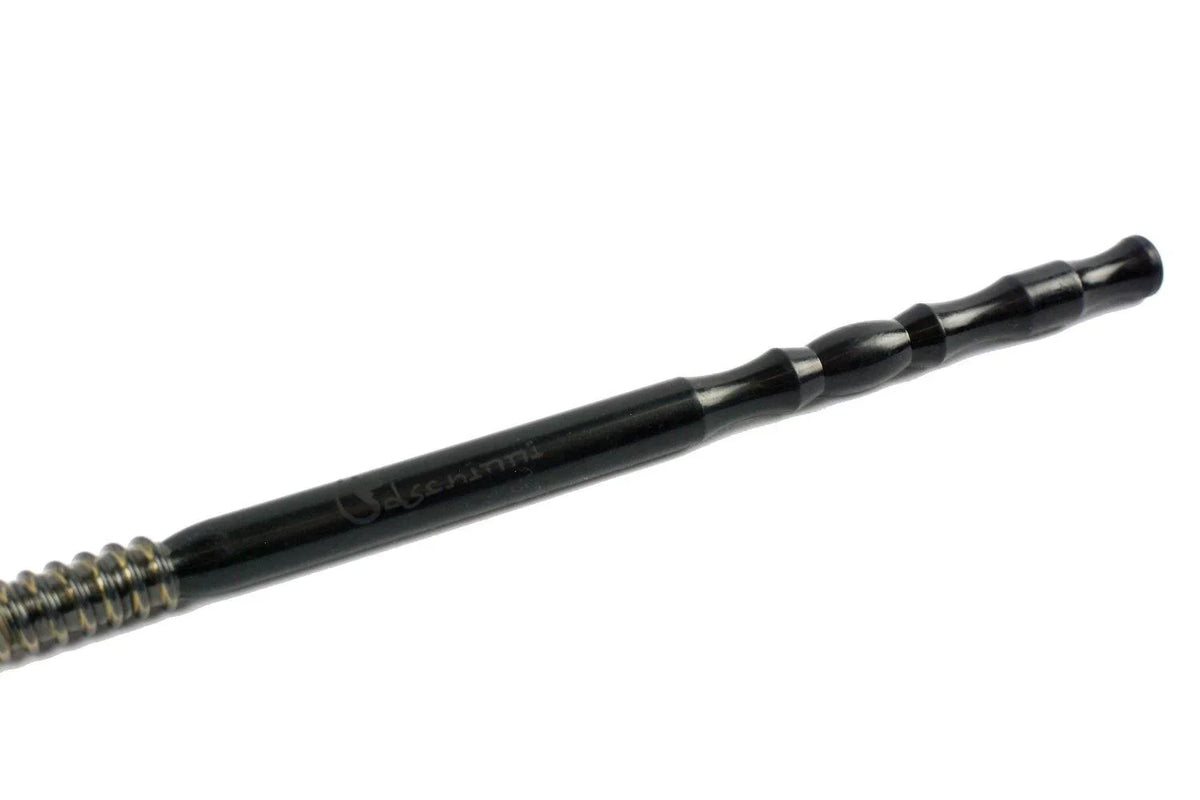 Dschinni Snake Hose Black - shishagear - UK Shisha Hookah Black Friday