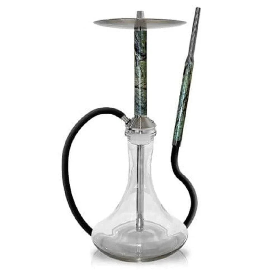 Special Hookah Stainless Steel With Base - Bidasar Green - shishagear - UK